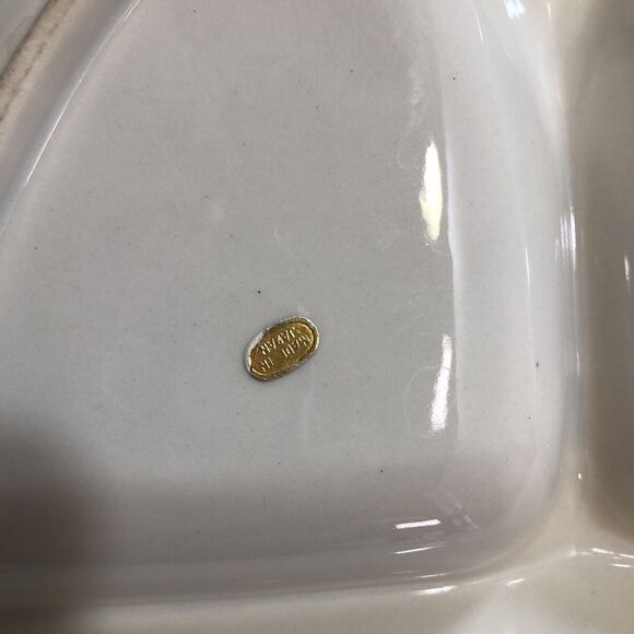 Vintage MCM Fred Roberts Serving Tray Floral Nice Condition - Picture 5 of 5